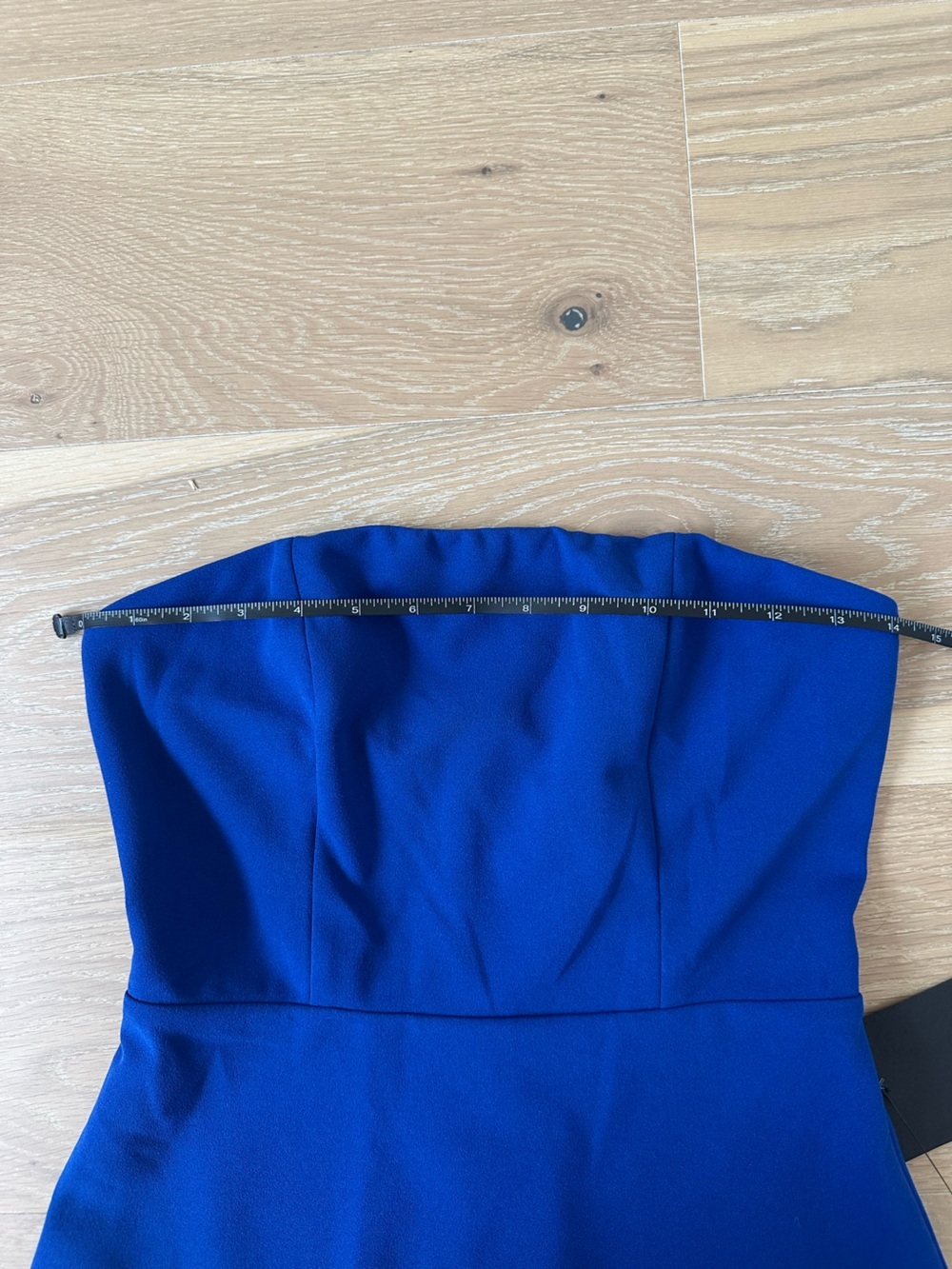 Lulus Compelling Style Royal Blue Strapless A-Line Maxi Dress Size Small Formal - Picture 15 of 16